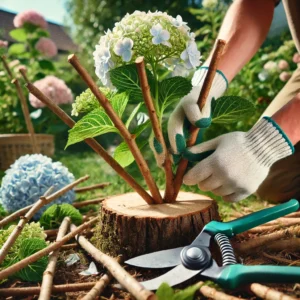 Pruning and Fertilizing Hydrangeas