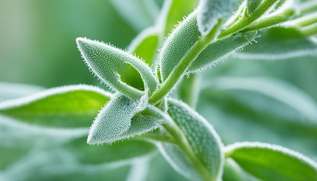 Identifying nodes on sage plant