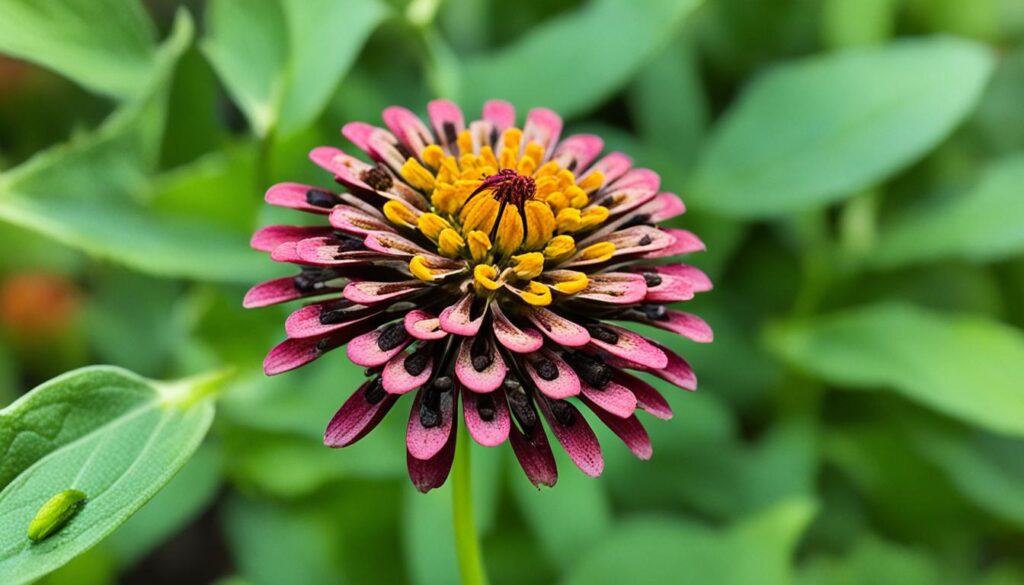Zinnia seed propagation