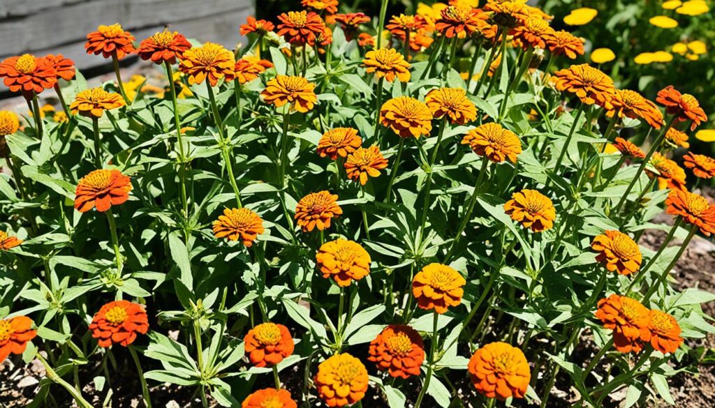 drying zinnia seeds