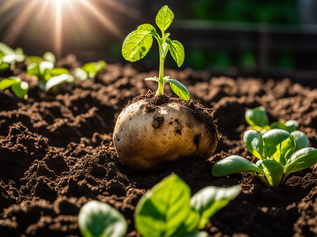 growing potatoes from potatoes