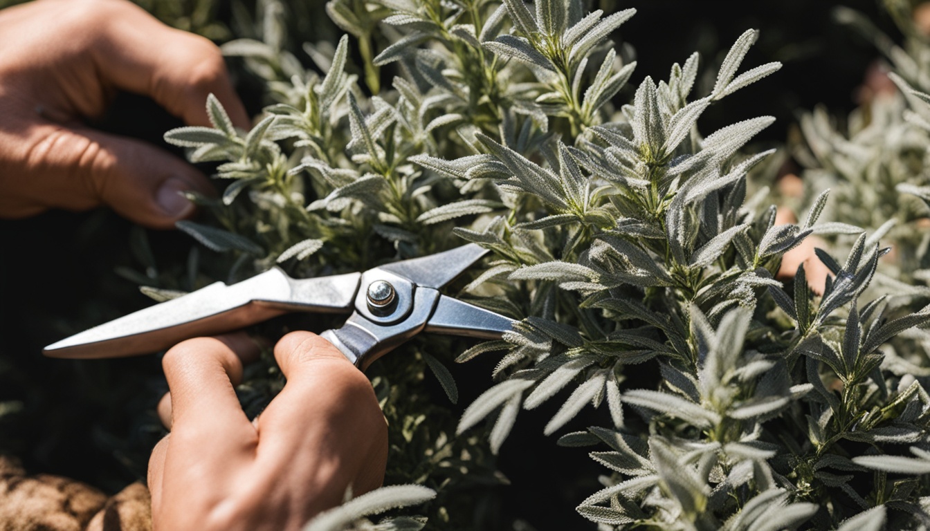 how do you prune russian sage