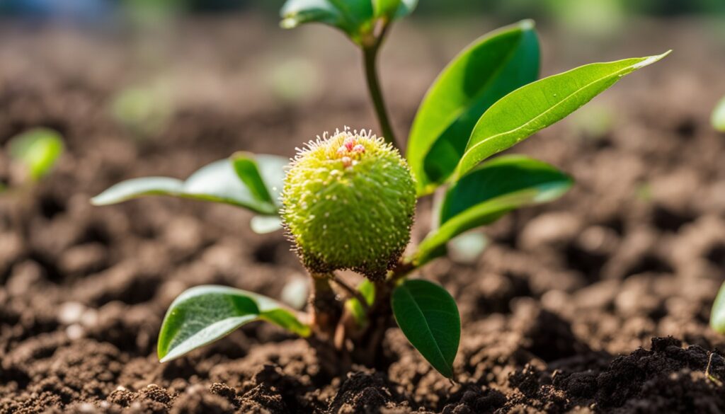 lychee tree seedling