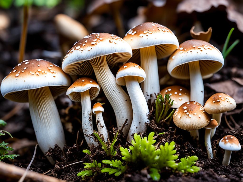 mushroom fruiting