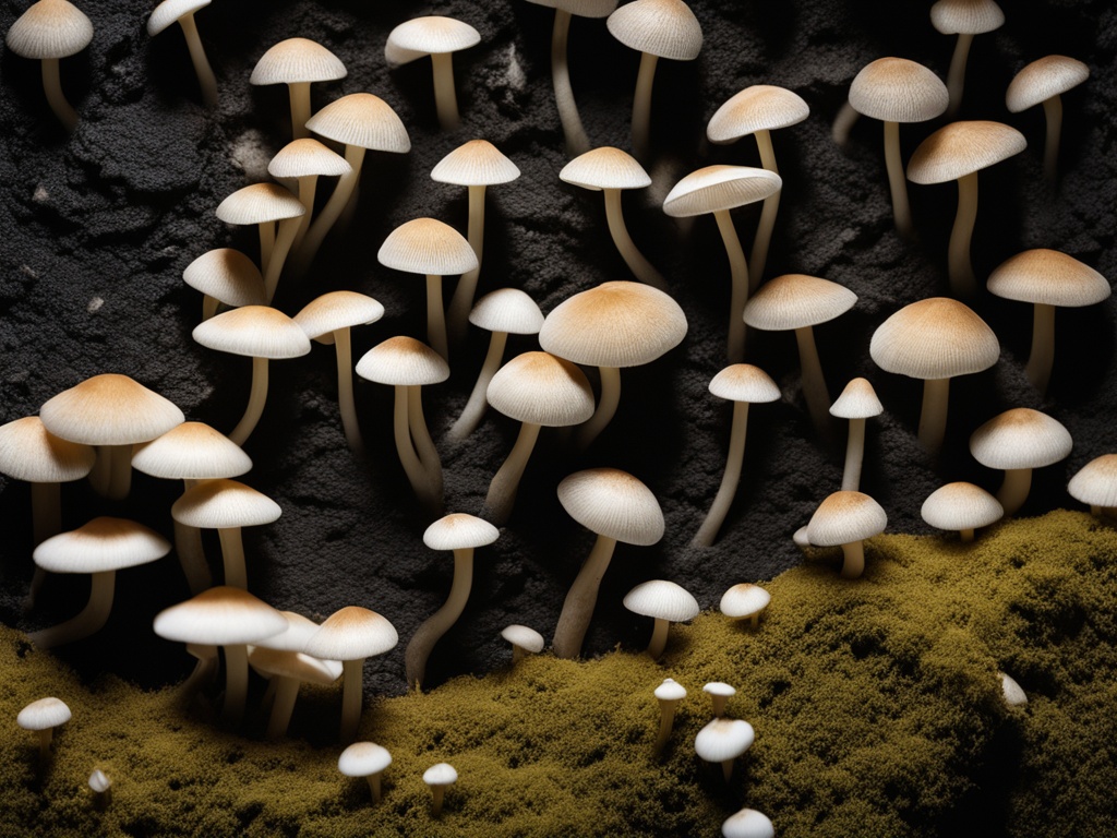 mushroom mycelium colonization