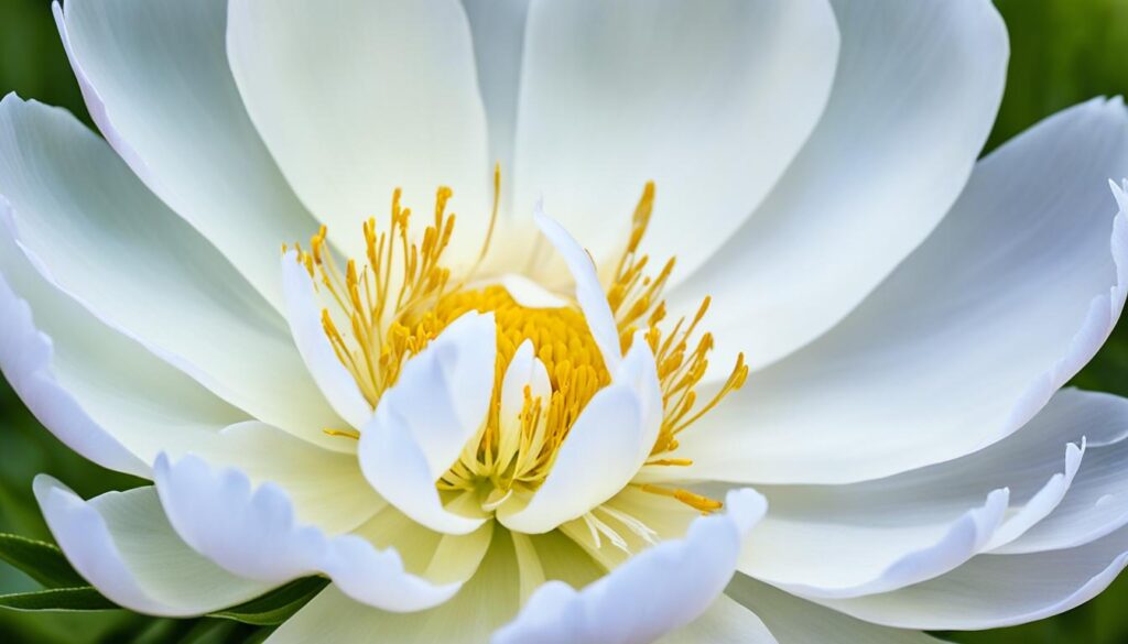 peonies blooming
