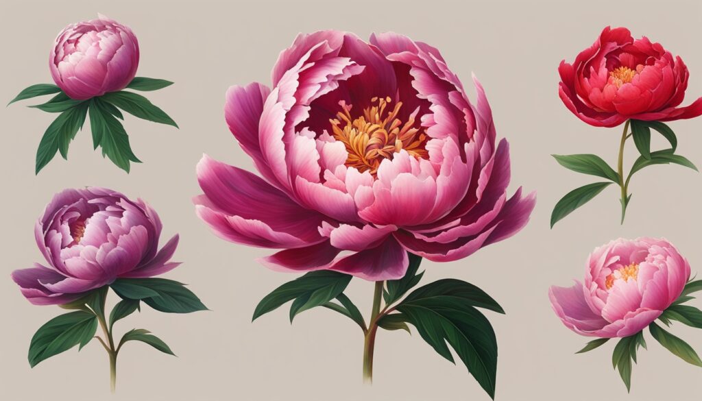 peony bloom duration