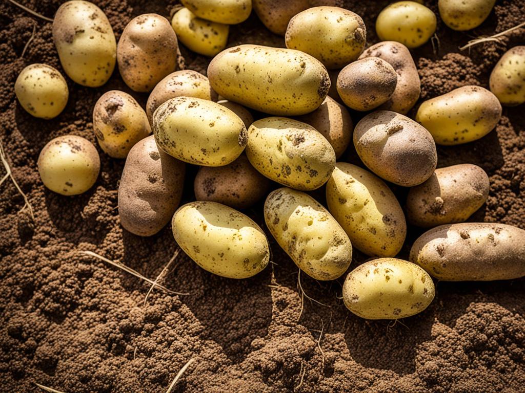 signs of potato maturity