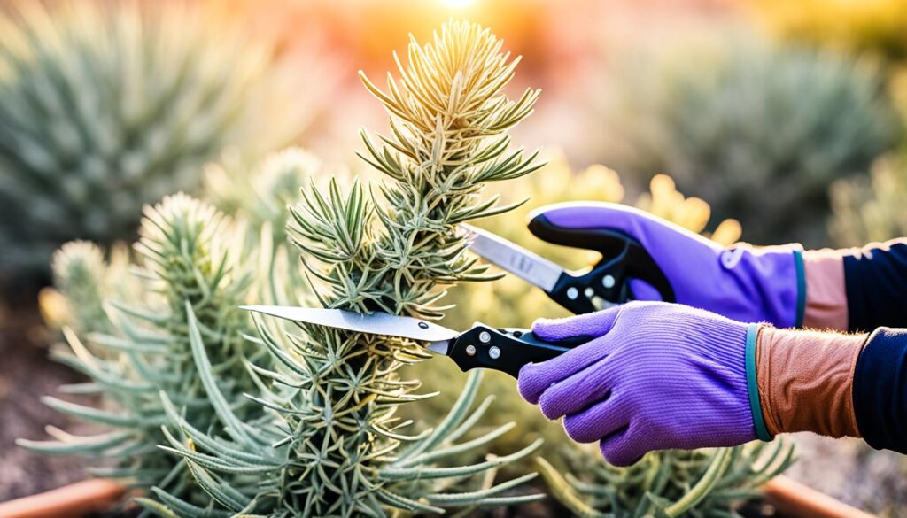 texas sage pruning